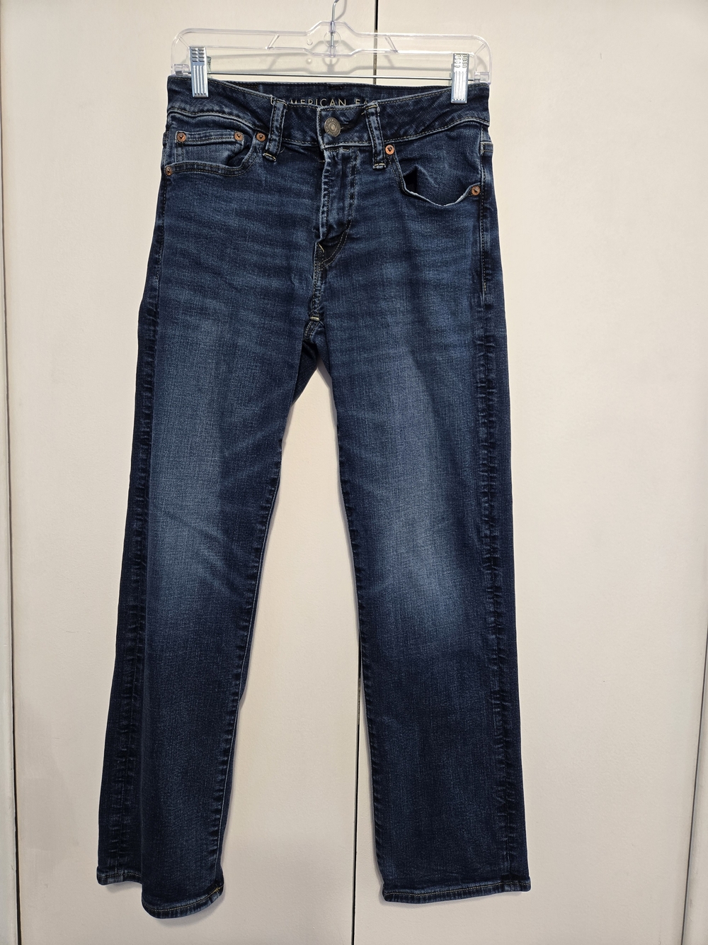 American Eagle Original Bootcut Jeans Women’s 28x30 Stretch Dark Wash Y2K